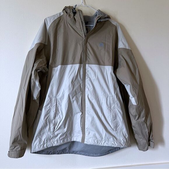 Vintage Y2K Nike ACG Layer 3 Parka Shell Beige Hooded Earth-Tone Mens size Large